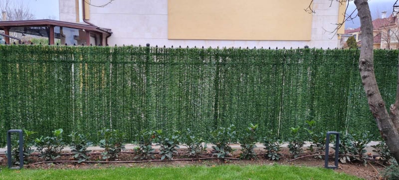 изкуствен плет ограда 6